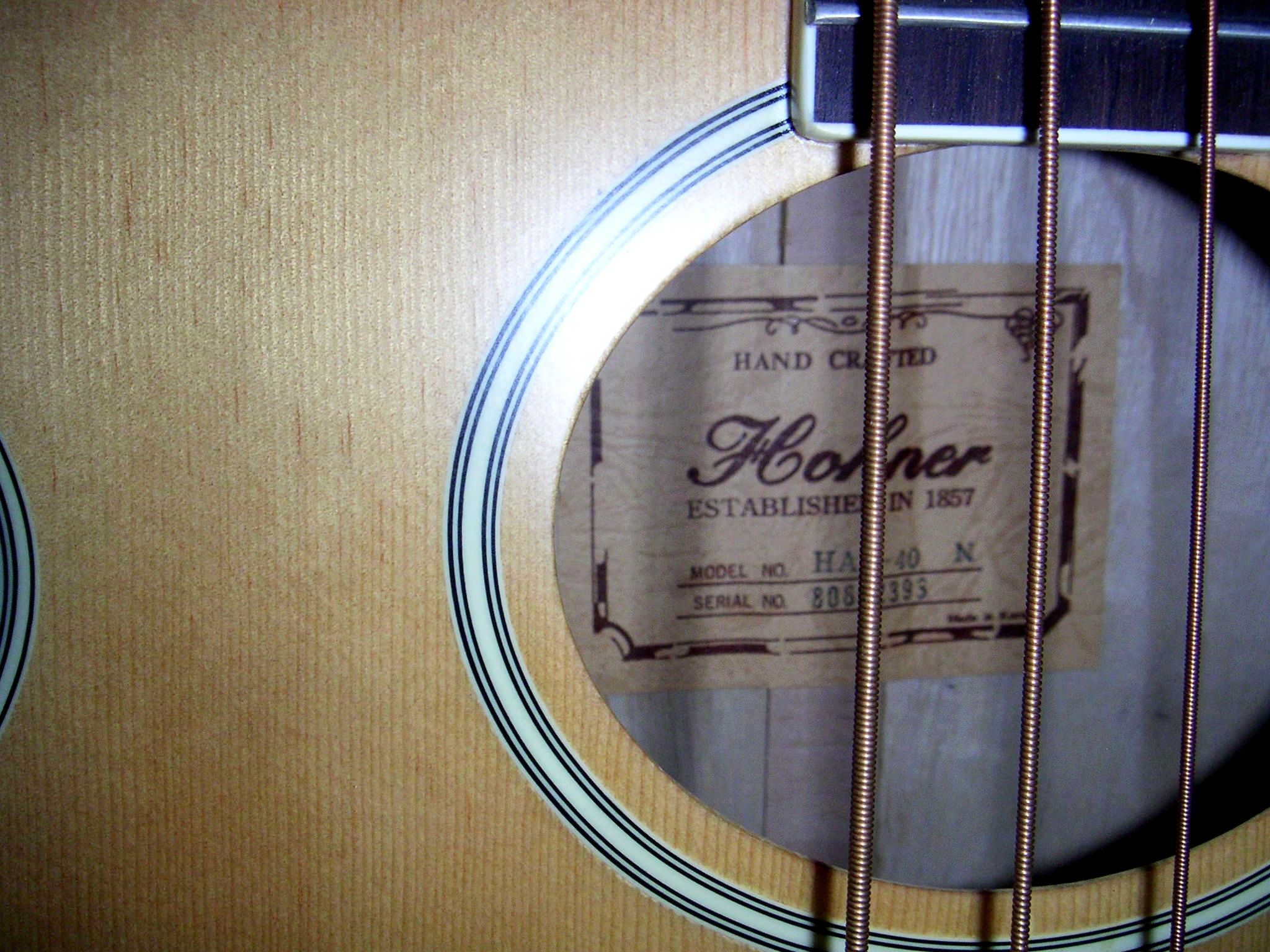 Hohner Bass HAB40 acousticelectric